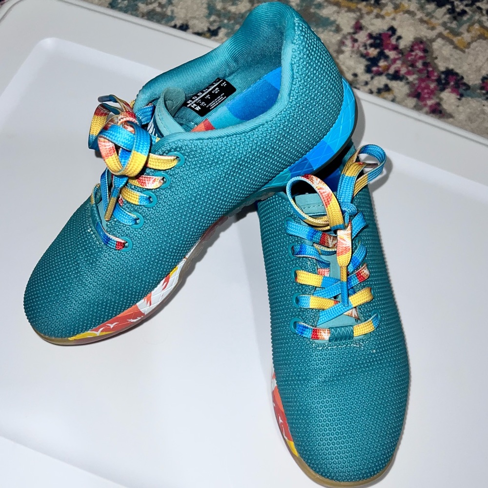 NOBULL Teal Trainers - Women’s size 7.5